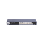 Hikvision 26 prievadų 24 PoE prievadų komutatorius DS-3E0526P-E(B)