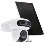EZVIZ CS-HB90/SP lauko akumuliatorinė dviguba kamera (2x4MP, 10400mAh, Su saulės panele)
