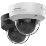 Hikvision dome DS-2CD2743G2-IZS (balta, 4 MP, 40 m. IR; 30 m. LED, AcuSense)