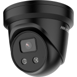 Hikvision dome DS-2CD2386G2-IU F2.8  (juoda, 8 MP, 30 m. IR, AcuSense)