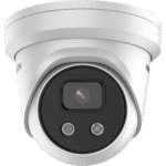 Hikvision dome DS-2CD2346G2-IU F4 (balta, 4 MP, 30 m. IR, AcuSense)
