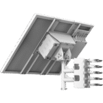 Saulės panelė Hikvision DS-2XS6K01-C36S80 (su baterija, 360Wh, 80W, IP66)