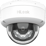 HiLook dome IPC-D120HA-LU F2.8 (balta, 2 MP, 30 m. IR, 30 m. LED, Hybrid Light)