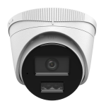 HiLook dome IPC-T220HA-LU F2.8 (balta, 2 MP, 30 m. IR, 30 m. LED, Hybrid Light)