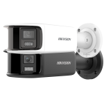 Hikvision bullet DS-2CD2T87G2P-LSU/SL(C)  (balta, 8 MP, 40 m. LED, ColorVu, panoraminė 180°)