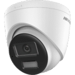 Hikvision Dome DS-2CD1363G2-LIUF/SL F2.8 (balta, 6MP, 30 m IR, 30 m LED, Hybrid Light)