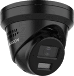 Hikvision dome DS-2CD2383G2-LI2U/SL F2.8 (juoda, 8 MP, 30 m IR+LED, AcuSense)