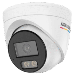 Hikvision dome DS-2CD1347G3H-LIU F2.8 (balta, 4 MP, ColorVu, 30 m. IR, 30 m. LED, Hybrid light, PoE)