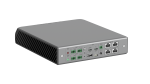 Tinklo garso procesorius sound DS-QAPPU1212-N, pilkas, 3 analog IN/OUT, 2xUSB Type-C, 3xUSB