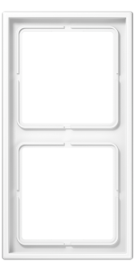 2 v. rėmelis LS990 JUNG LS982WW (baltas)
