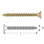 Medsraigtis STARFIX H4,0x45/F (58vnt)