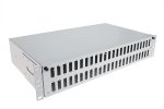 Optinė komutacinė panelė 19" ODF 2U 48 SC simplex/ LC duplex priekinė panelė