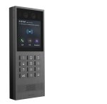 IP vaizdo domofonas Akuvox X912K (2MP, 4" ekranas, veido atpažinimas, RFID/NFC, PIN klaviatūra)