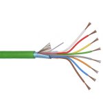 Apsauginis kabelis CAVI FERMI 8x0.22 (Lūdytas, ekranuotas, LZSH, Cca, 100m)