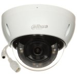 Dahua Dome IPC-HDBW2449E-S-IL-0280B (balta, 4 MP, 95°, IR + LED 30m, Smart Dual Light, IP67, IK10)