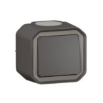Virštinkinis mygtukas push 1 v. PLEXO Legrand 069790L (antracito spalva)