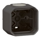 Virštinkinė dėžutė 1 vt. Plexo Legrand 069601L (antracitas)