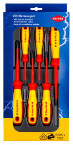 Atsuktuvų rinkinys Knipex 00 20 12 V03 (6 vnt., 1000V)