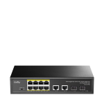 8 prievadų komutatorius CUDY GS1010PS2 (Nevaldomas, PoE)