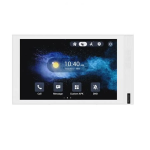 IP telefonspynės monitorius Akuvox S567G (10", Wi-Fi 6, SIP, PoE, baltas)