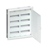 Hager 144 mod. įleidžiamas metalinis skydelis HFWU43S