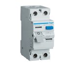 Srovės nuotekio relė Hager CD240J (A, 40A, 2P, 30mA, 230V)