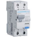 Srovės nuotėkio relė su automatiniu jungikliu Hager AD960J (2P, 10A, A tipo, 30mA, 230V)