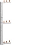 Izoliuota sujungimo šyna Hager KCL368L (3P, 3R, 125mm, MCB, kairinė)