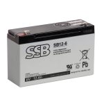 Akumuliatorius (AGM) SSB SB (12Ah, 6V, F1, VRLA)