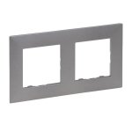 2 vietų rėmelis Legrand Niloe Step 863492 (pilkas)