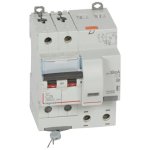 Srovės nuotekio relė su automatiniu jungikliu Legrand 411160 (C, 25A, 2P, 30mA, 230V)
