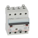 Srovės nuotekio relė su automatiniu jungikliu 411186 Legrand (AC, 16A, 4P, 30mA, 400V)