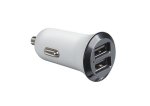 Įkrovimo lizdas automobiliui USB Legrand 050682 (baltas, 12V 2.1A)