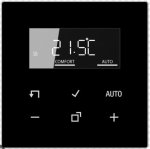 Termostatas su LCD ekranu JUNG TRDLS1790SW (Juodas,vidaus, programuojamas)