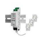 3 fazių elektros sąnaudų skaitiklis Shelly Pro 3EM (DIN, LAN, Wi-Fi, Bluetooth, 3x120A)