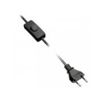 Laidinis jungiklis GTV LD-KABE2M-00 (2m, juodas)
