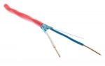 Gaisrinis kabelis nedegus monolitinis Bitner 1x2x1.0mm HTKSH (100 m, Cca)