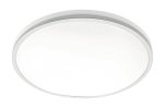 Šviestuvas lubinis apvalus pilkas TULA LED (24W, 1680lm, IP44, 4000K) GTV LD-TUL24W-NW-80