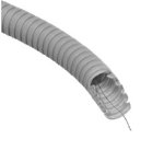 Gofruotas vamzdis su viela 40mm (pilkas, 25m, 320 N/5 cm, D40) Pipelife