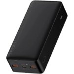 Išorinis akumuliatorius (Powerbank) BASEUS PPBD050401 (30000mAh, 20W, QC3.0, 2xUSB + USB-C, juodas)
