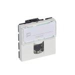 RJ45 lizdas Legrand Mosaic 076564 (Baltas, UTP Cat6, 2 mod.)