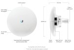 Belaidis LAN perdavimas Ubiquiti UniFi NBE-5AC-Gen2-EU