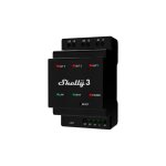 Išmanus valdiklis Shelly Pro 3 (Wi-Fi, LAN, Bluetooth, 3 kanalai)