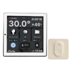 Išmanių namų valdymo ekranas Shelly Wall Display H and T (baltas, 4", Wi-Fi, Bluetooth, 5A relė)