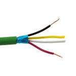 Ekranuotas maitinimo kabelis EIB E-BUS KNX ELMAT 2x2x0.8 (1000 m)