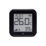 Temperatūros ir drėgmės jutiklis Shelly H-T Gen3 (Wi-Fi, juodas)