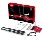 Bluetooth ir Wi-Fi PCI-e adapteris CUDY WE3000S