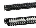 Komutacinė panelė 19" 1U 48 portų Excel 100-394 (Cat.6e)