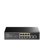 8 prievadų komutatorius CUDY GS1010P (Nevaldomas, PoE)