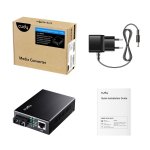 Konverteris Cudy MC100GSA-20P (RJ45 į SFP, 1Gb, PoE)